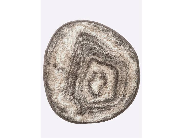 Badematte GRUND Gr. 3, grau (taupe), (60cm x 100cm ), Badematten, Badematte