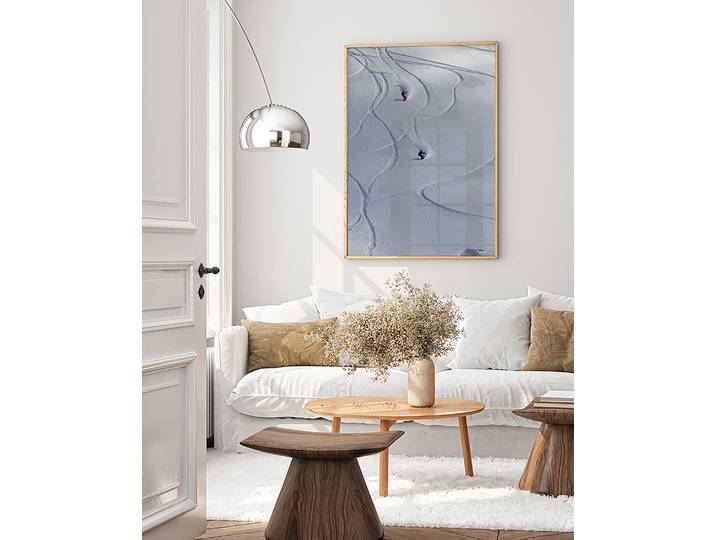 Bild Freeride Rahmen: Massivholz Buche, lackiert Abdeckung: Acrylglas Multicolor 73 x 93cm