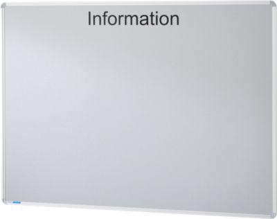 Ultradex Informationstafel "Information", Metall, magnethaftend, Wandmontage, inkl. Montagematerial, B 1800 x H 1200 mm, silbergrau RAL 9006
