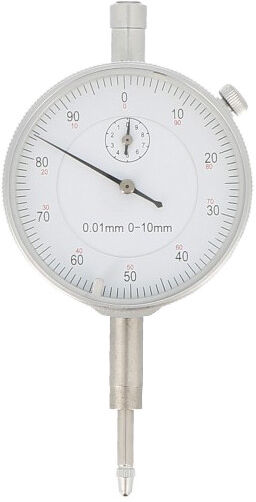 Comparateur à aiguille 1/100 sans patte 0 - 10 mm WILMART 254101