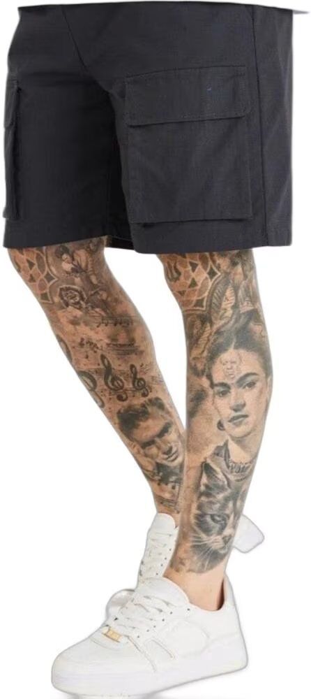Siksilk Short Cargo Negro S Hombre