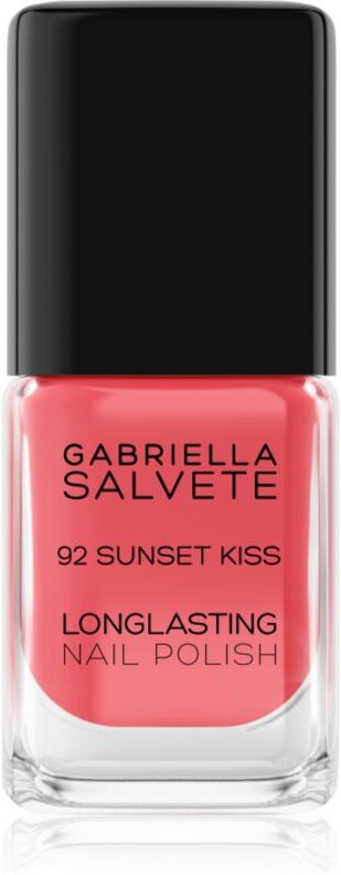 Gabriella Salvete Longlasting Enamel long-lasting nail polish with high gloss effect shade 92 Sunset Kiss 11 ml