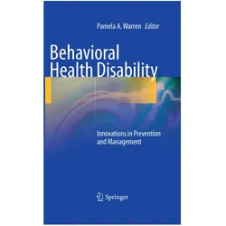 Behavioral Health Disability, Fachbücher