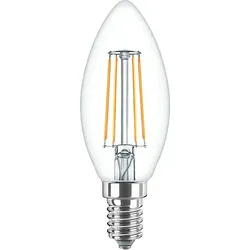 Philips LED-Kerzenlampe E14 klar Glas CorePro LED#34726700