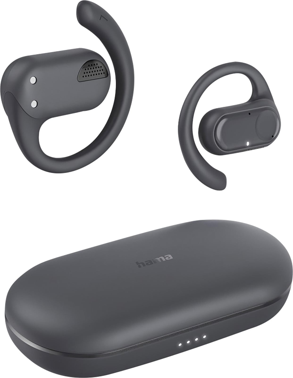 Hama Spirit Open True Wireless Stereo Koptelefoon met microfoon - Zwart