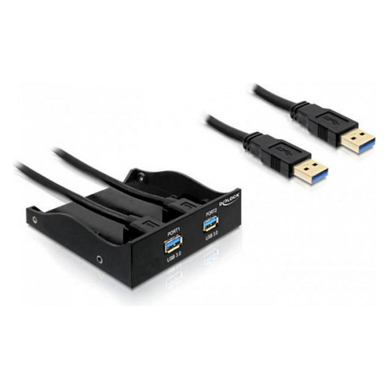 Delock 61828 USB 3.0 Front Panel 2-Port (61828)