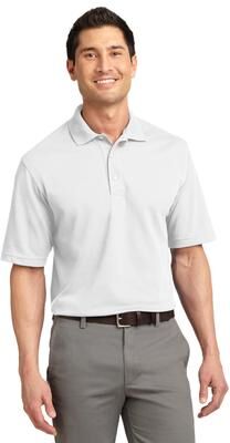 Port Authority K455 Rapid Dry Polo Shirt in White size Large