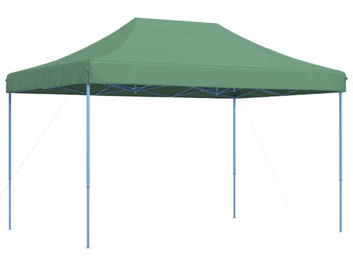vidaXL Tente de fête\, 279 x 410 x 315 cm\, vert\, tissu Oxford