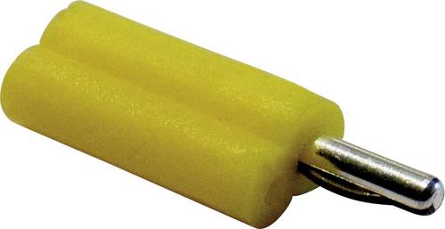 Schnepp F 2020 Büschelstecker Stecker, gerade Stift-Ø: 2mm Gelb