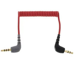 SC7, Spiraladapterkabel mit TRRS- und TRS-Miniklinkenstecker