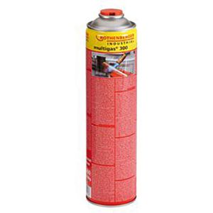 Rothenberger-Industrial Gaskartusche 35510D, Multigas 300, Butan-/Propangas (70/30%), je 338g, 2 Stück