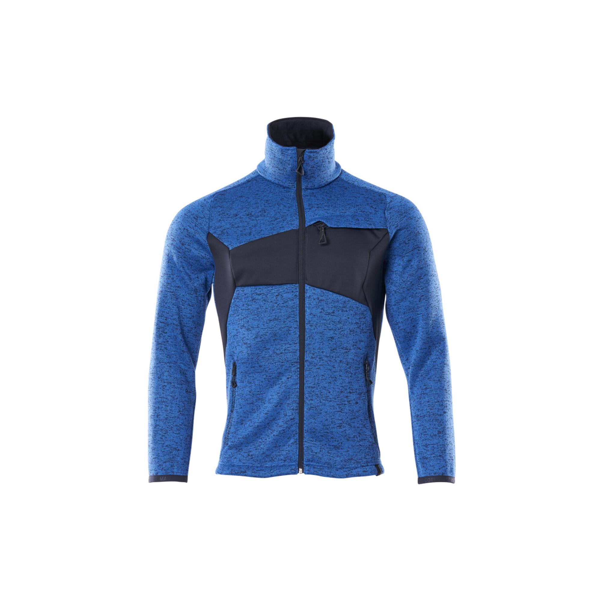 Mascot Strickpullover mit Reißverschluss 2XL azurblau/schwarzblau (18105-951-91010-2XL)