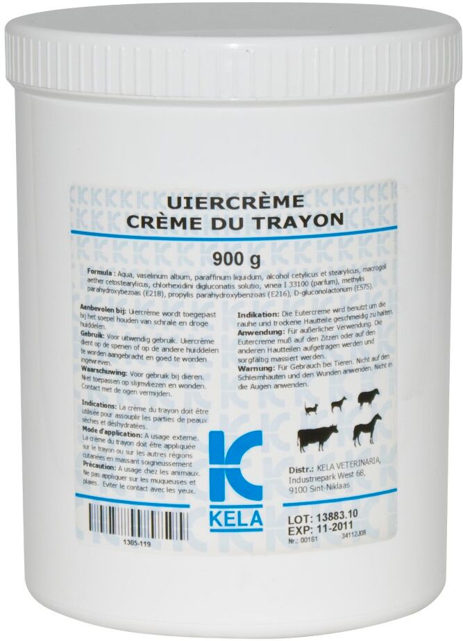 Creme Mamelle Trayon 900 gr Kela Veterinaire