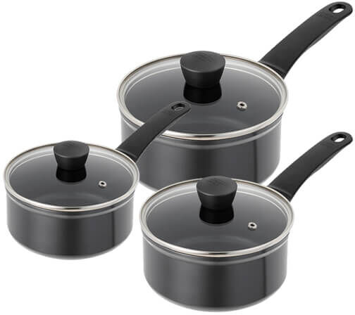 Kuhn Rikon Easy Induction 3 Piece Saucepan Set
