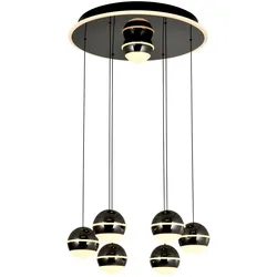 Geeti LED-Pendelleuchte BIARRITZ - B/H/T ca. 46.00x150.00x46.00