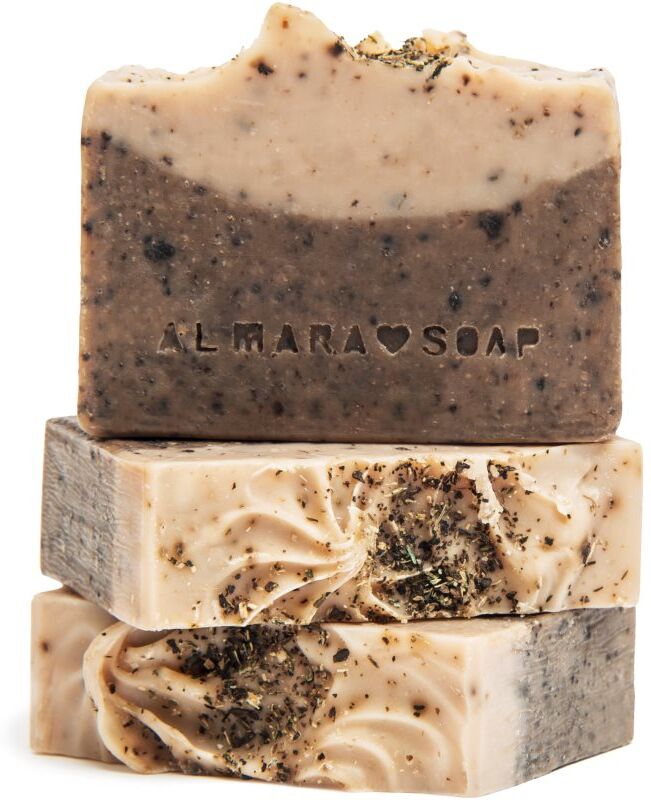 Almara Soap Hair Care Dry Hair Barre de shampoing pour cheveux cassants et stressés 90 g