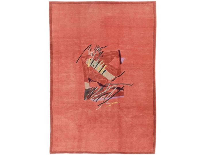 Nepal Teppich 203x287 Handgeknüpft Modern Orientteppich Wolle