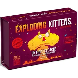 Asmodée Asmodee Explodierende Kätzchen Party Pack (Italienisch, 2 - 10 Spieler)
