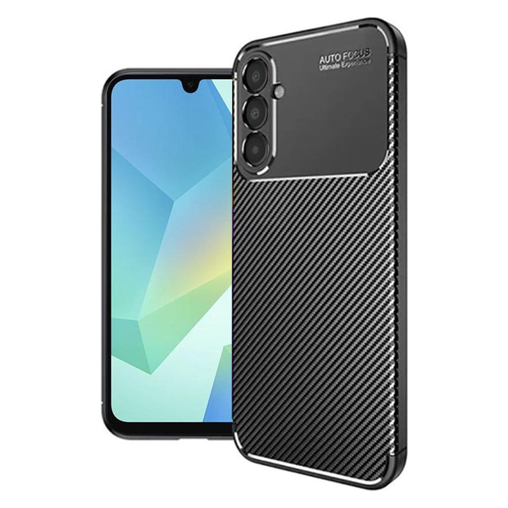 Techsuit - CarbonFiber - Samsung Galaxy A16 4G / A16 5G - Black (Samsung Galaxy A16 5G) (56358729)