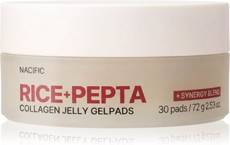 Nacific Rice + Pepta Collagen Jelly Gel Pads toner pads with firming effect 30 pc