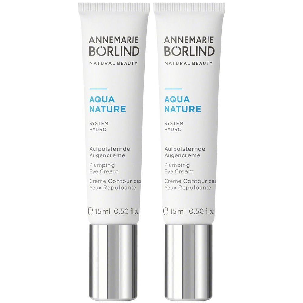 Börlind AquaNature Augenpflege 2x 2x15 ml Augencreme