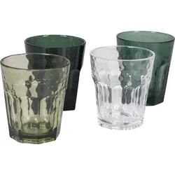 Bo-Camp Tinkglas Mix&Match 4st 200 ml grün