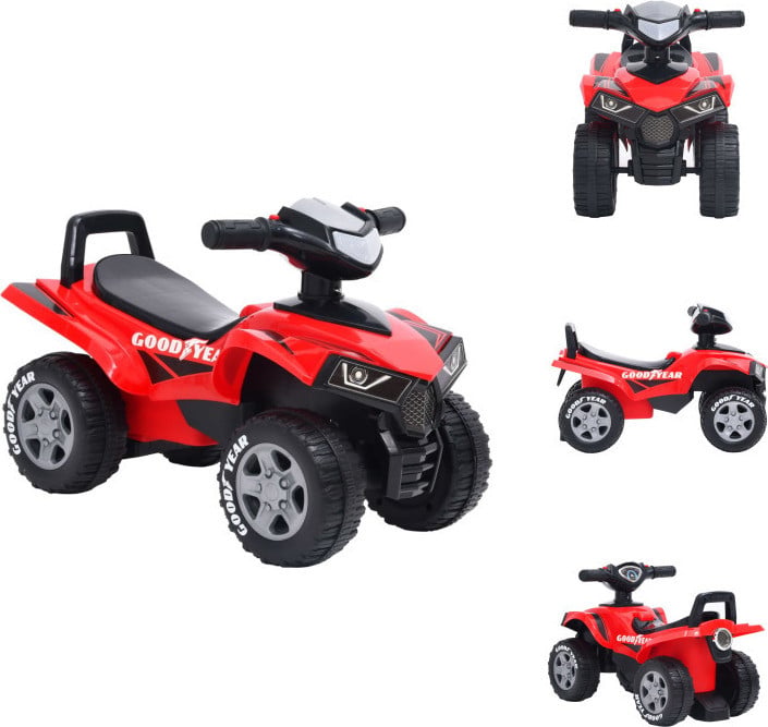 vidaXL Good Year Loopfiets voor kinderen, rood
