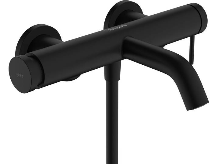 hansgrohe Tecturis S - Badmengkraan - Vloergemonteerd - Ééngreeps bediening - Mat Zwart