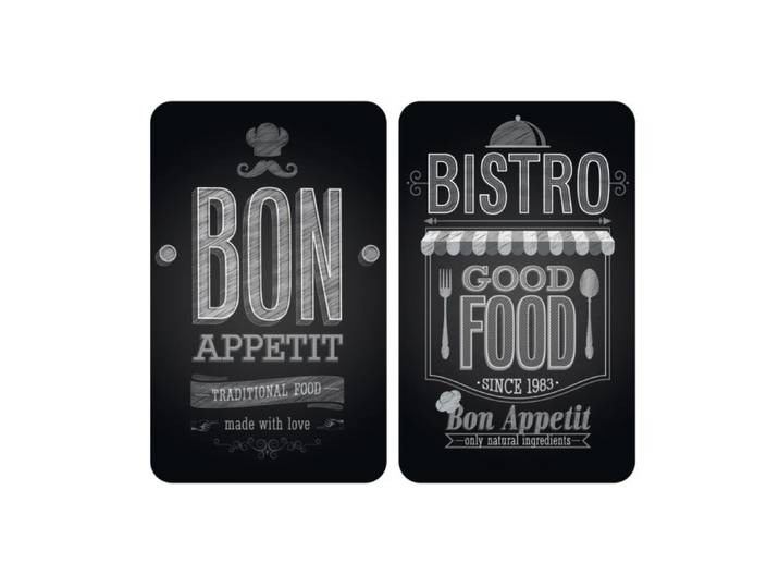 Glas-Abdeckplatten Bon Appetit