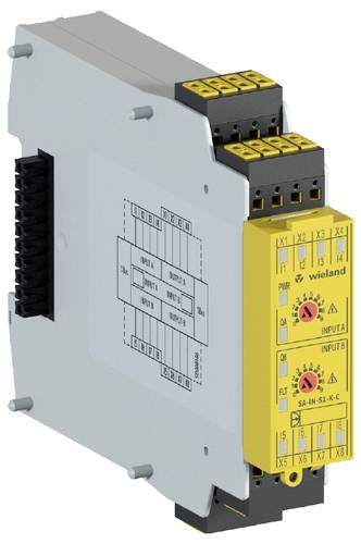 Wieland Electric R1.180.0420.0 SA-IN-S1-K-C DC 24V I/O-Modul Federkraftklemme