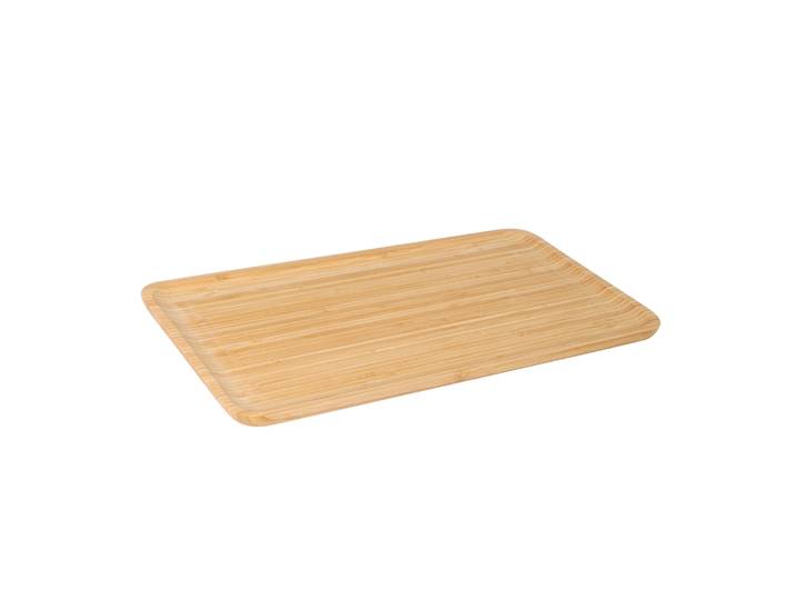 Servierplatte Bambus 43 x 25 cm natur