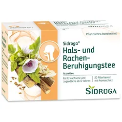 Sidroga Hals- und Rachen-Beruhigungstee 20X1,75 g