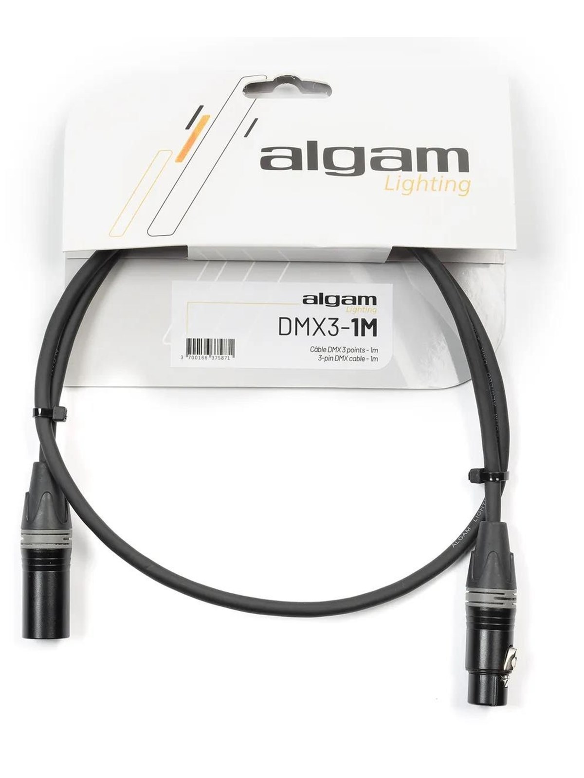Algam Lighting DMX 3 Pin - 1 m.