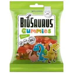 Biosaurus Fruchtgummies sauer bio