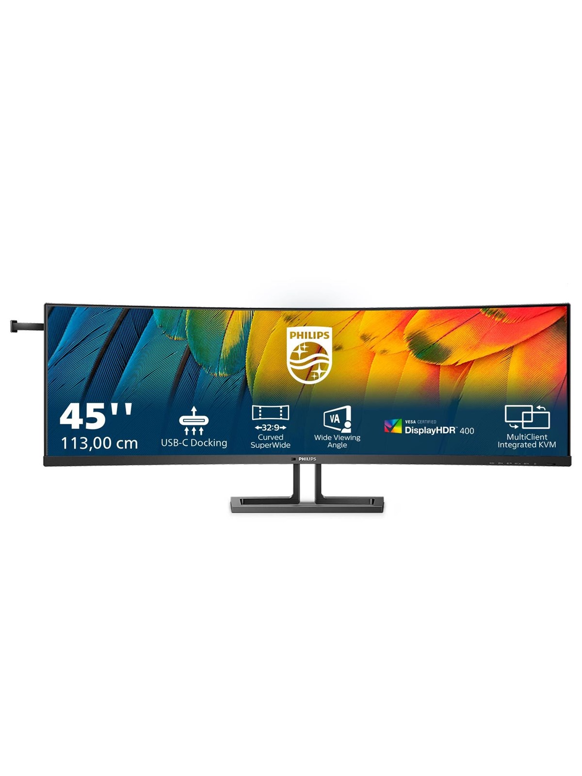 44.5" Philips 45B1U6900C - 5120x1440 - 75Hz - VA - 100W USB-C - KVM switch