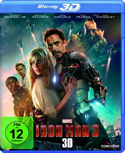 Shane Black - Iron Man 3 (inkl. 2D-Version) [3D Blu-ray] - Preis vom 15.10.2026 23:06:25 h