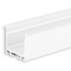 ISOLED LED Einbau-/ Aufbauprofil DIVE24, Aluminium, 200cm, Weiß RAL 9010 ISO-114487