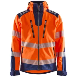 Blakläder,  robuste High Vis Softshelljacke wasserdicht (S)