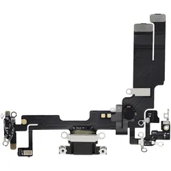 Clappio Ersatzteil Lightning Ladebuchse (Modul), Mobilgerät Ersatzteile, Schwarz