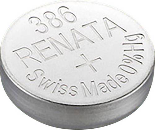 Renata Knopfzelle 386 1.55V 1 St. 130 mAh Silberoxid
