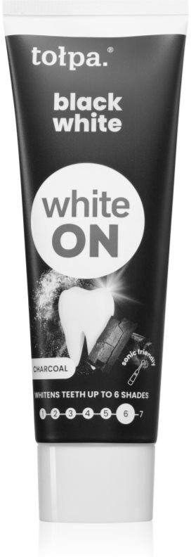 Tołpa On White Black White dentifrice blanchissant 75 ml
