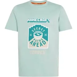 ADIDAS Kinder Shirt Minecraft, Größe 140 in Grün Grün