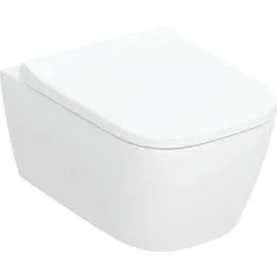 Geberit iCon Set Wand-WC Tiefspüler, TurboFlush, inklusive WC-Sitz, 503.162.00.1, Farbe: Weiß