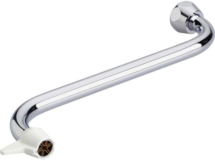 Ideal Standard B960076AA 1/2", mit Handschutz, 20 cm, verchromt