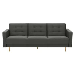 Max Winzer Einzelsofa  Jasmin ¦ schwarz ¦ Maße (cm): B: 224 H: 81