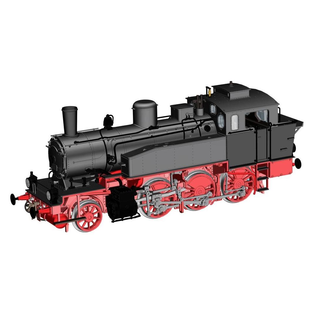 Piko Dampflok BR 91 DRG Ep II DCS (Spur H0) (50744)
