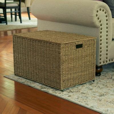 Household Essentials Seagrass Wicker Sturge Chest