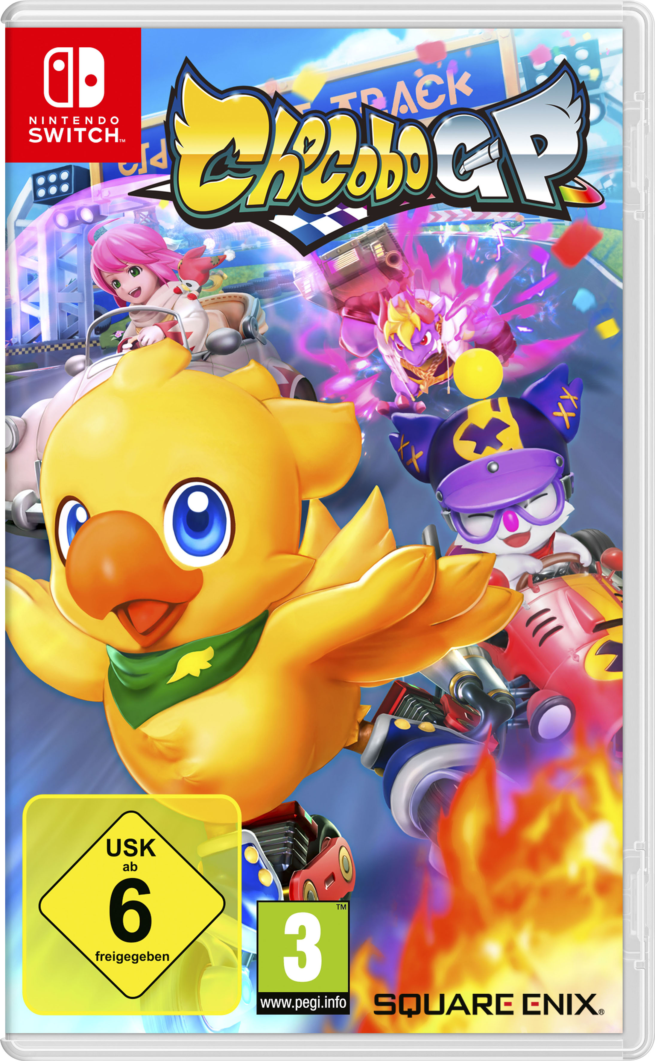 SWITCH Spielesoftware "Chocobo GP", bunt (weiß, neutral), Nintendo Switch, Spielesoftware, Spielesoftware