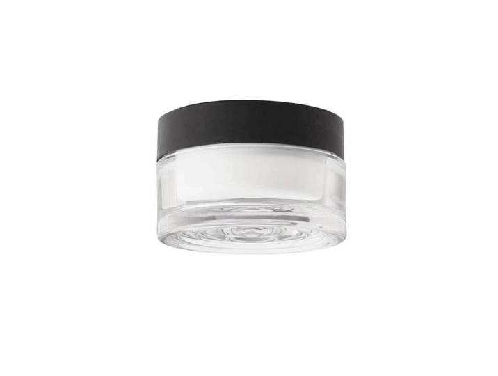LOOM DESIGN LED-Deckenleuchte Otto Wave, klar, IP65 dimmbar, klar / transparent, Glas, Modern