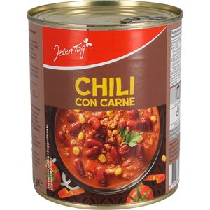 JedenTag Fertiggericht Chili con Carne, mit Hackfleisch und Gemüse, 800 g
